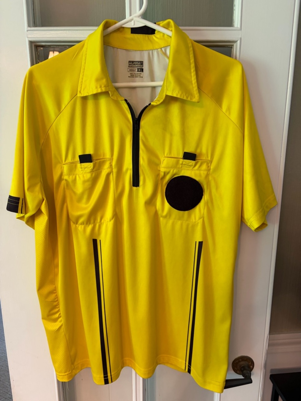 Yellow Referee Short Sleeve Shirt